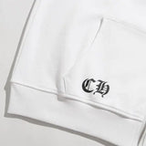 Luxury CHROME HEARTS  Horseshoe ZIP-UP Hoodie Gorilla Fits