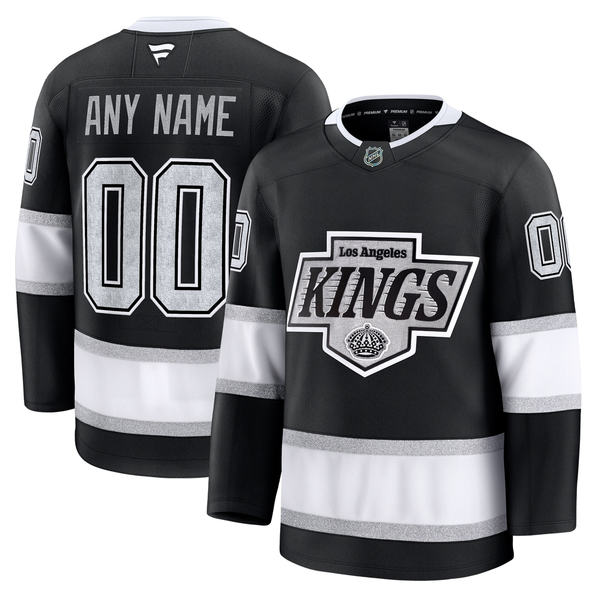 Customizable Los Angeles Kings 2024 Fanatics Premium Official NHL HOME Jersey Gorilla Fits