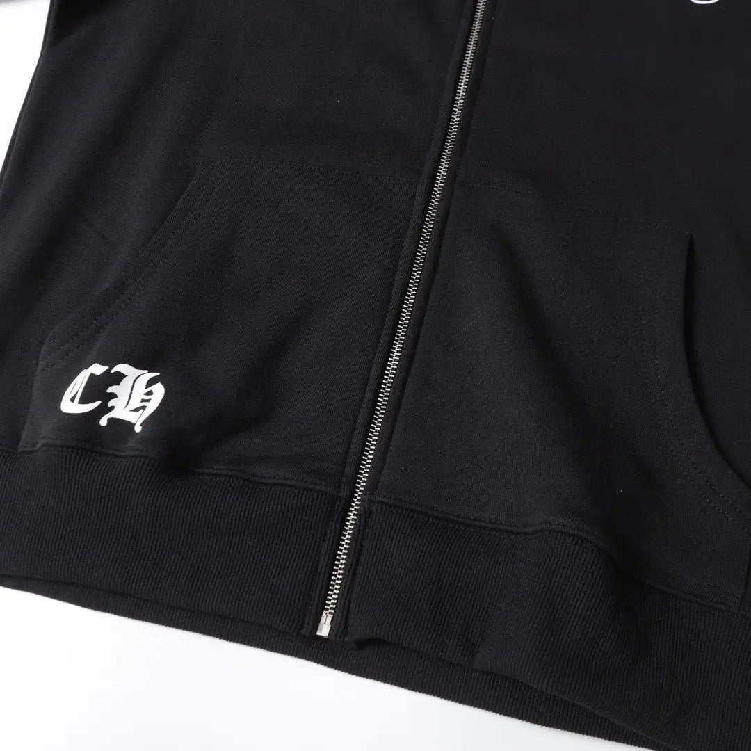 Chrome Hearts Hoodie - Black Street Style Logo print Chrome-Hearts