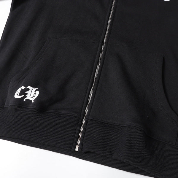 Chrome Hearts Hoodie - Black Street Style Embroidered Sweatshirt 851 Chrome-Hearts