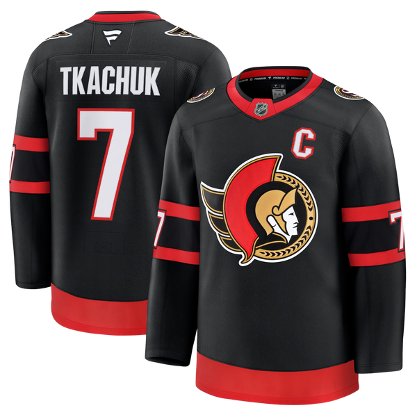 Brady Tkachuk Ottawa Senators Fanatics Premium Home Jersey Gorilla Fits