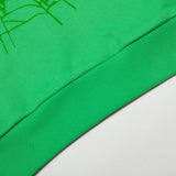 Sp5derFull Green Web Hoodie Sp5der