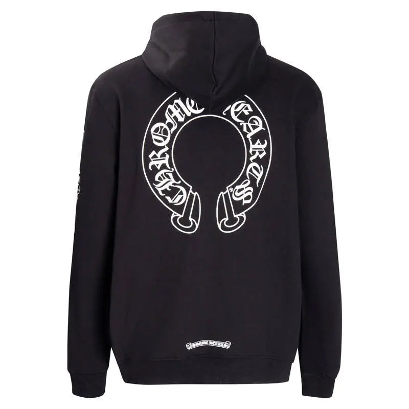 CHROME HEARTS classic Horseshoe ZIP-UP Hoodie Gorilla Fits