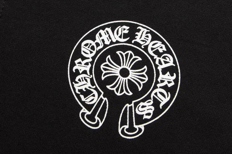 Luxury CHROME HEARTS  Horseshoe ZIP-UP Hoodie Gorilla Fits