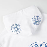 CHROME HEARTS Horseshoe Hoodie White Gorilla Fits