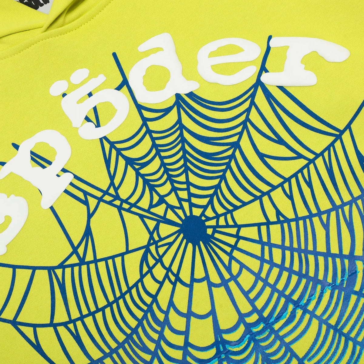 Sp5der OG Web Yellow Hoodie Sp5der