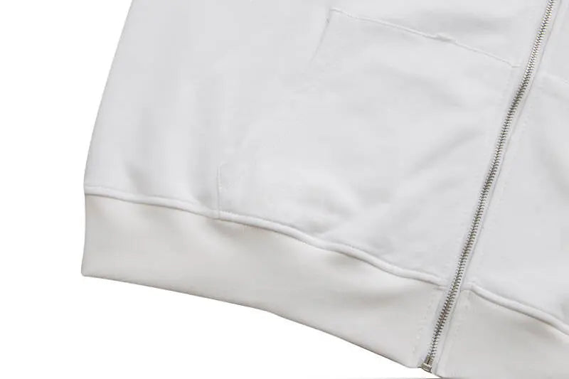 CHROME HEARTS classic Horseshoe ZIP-UP Hoodie Gorilla Fits