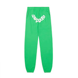 Sp5derFull Green Web Hoodie Sp5der