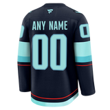 Customizable Seattle Kraken 2024 Fanatics Premium Official NHL HOME Jersey Gorilla Fits