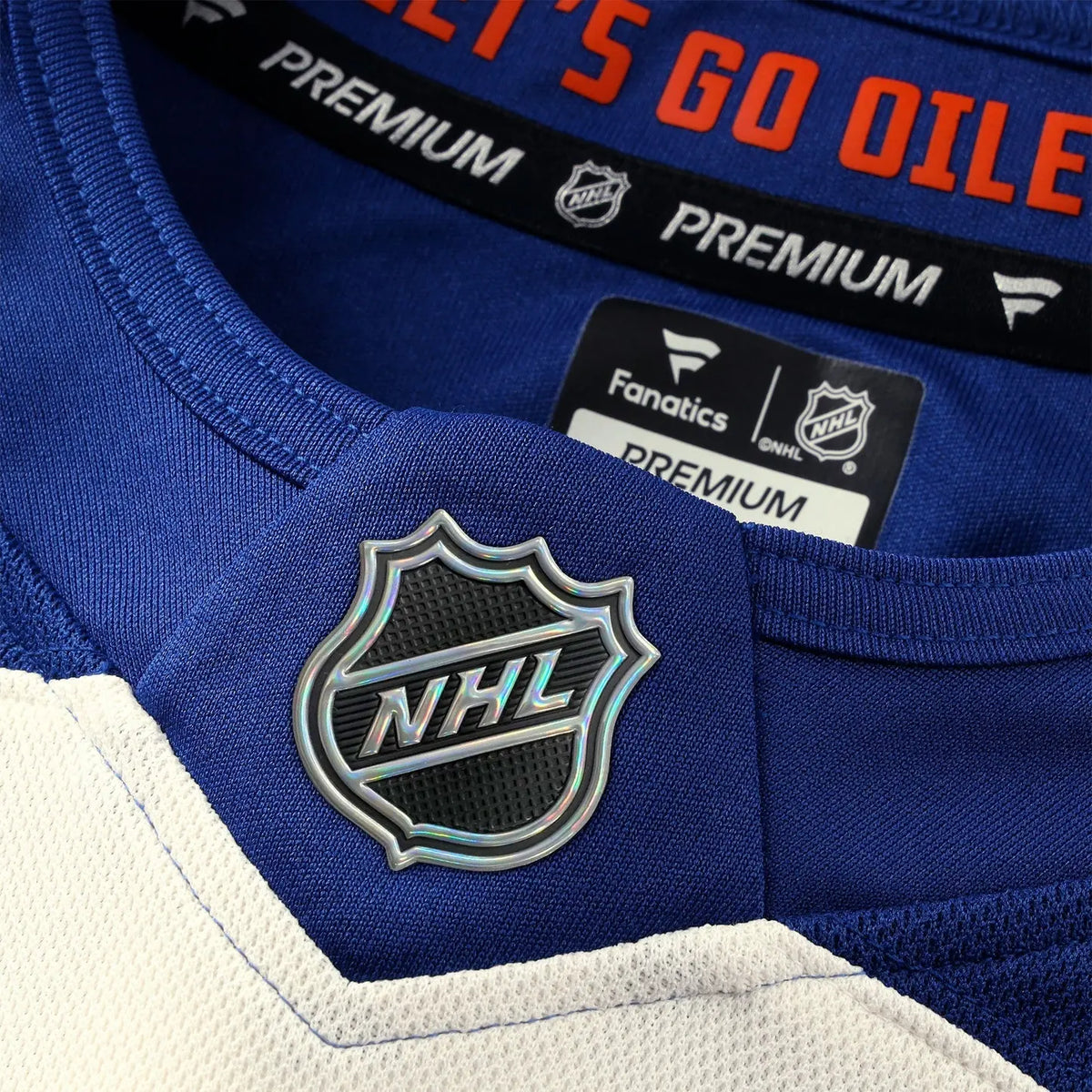 Customizable Edmonton Oilers Fanatics Alternate Premium Cream Jersey