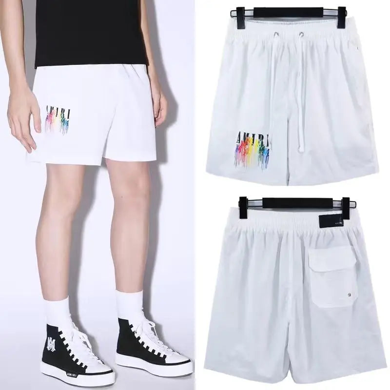 Black Amiri Designer T-shirts and shorts set. Buy 3 get 1 FREE Gorilla fits