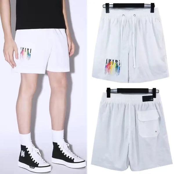 Black Amiri Designer T-shirts and shorts set. Buy 3 get 1 FREE Gorilla fits