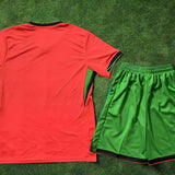 Ronaldo Portugal Euro 2024 HOME and Away  KIT – Authentic quality for Kids Gorilla fits