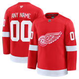Customizable Detroit Red Wings 2024 Fanatics Premium Official NHL HOME Jersey Gorilla Fits