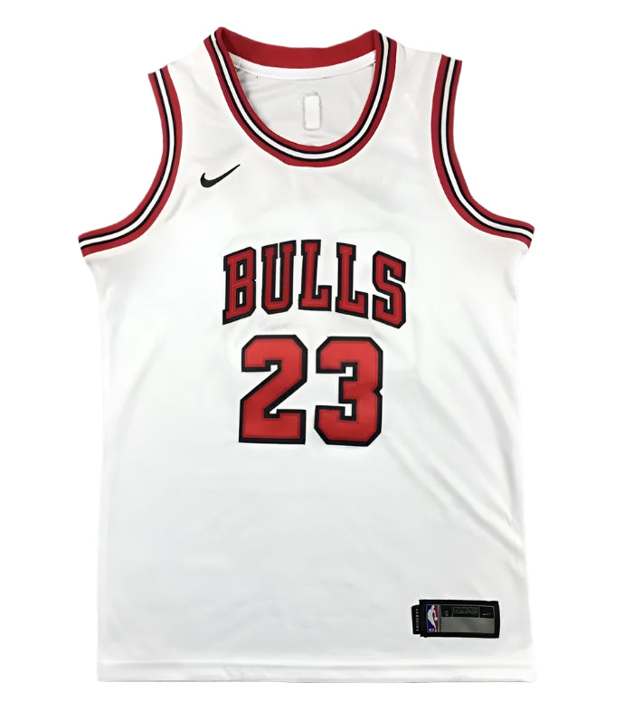 All MICHAEL JORDAN NBA Chicago Bulls Jersey - Junior/youth - Black stripped White & Red Options/ nba jersey Gorilla fits
