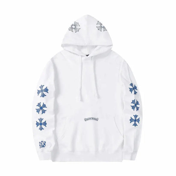 CHROME HEARTS Horseshoe Hoodie White Chrome-Hearts