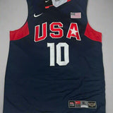 USA Kobe Bryant #10 US Basketball Jersey- White & Black Options/ nba jersey.Adult Men size. Gorilla fits