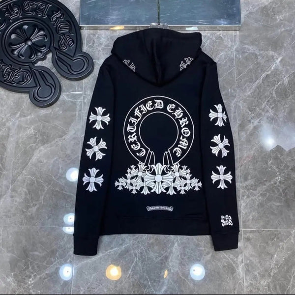 Chrome Hearts Horseshoe Pull Over Hoodie Gorilla fits