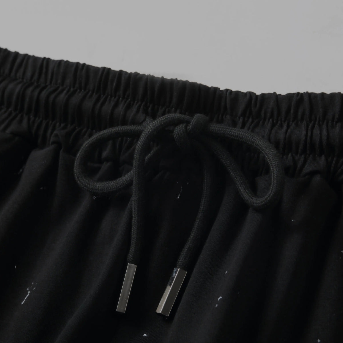 Black and white Amiri Cracked Designer T-shirts and shorts set . Buy 3 get 1 FREE Gorilla fits