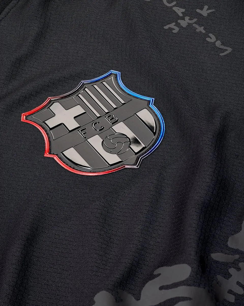 Lmited edition Travis scott X  Barcelona 24/25 Adult Football/Soccer Jersey. All Colors Gorilla fits