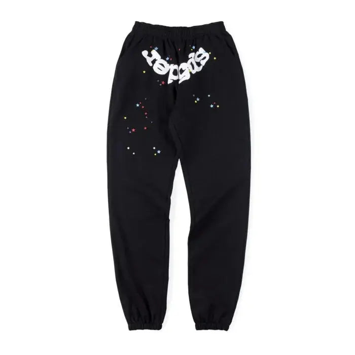 Spyder Classic Flame Logo Graffiti sweatpants 3 colors Gorilla fits