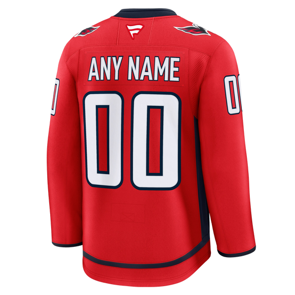 Customizable Washington Capitals 2024 Fanatics Premium Official NHL HOME Jersey Gorilla Fits