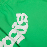 Sp5derFull Green Web Hoodie Sp5der