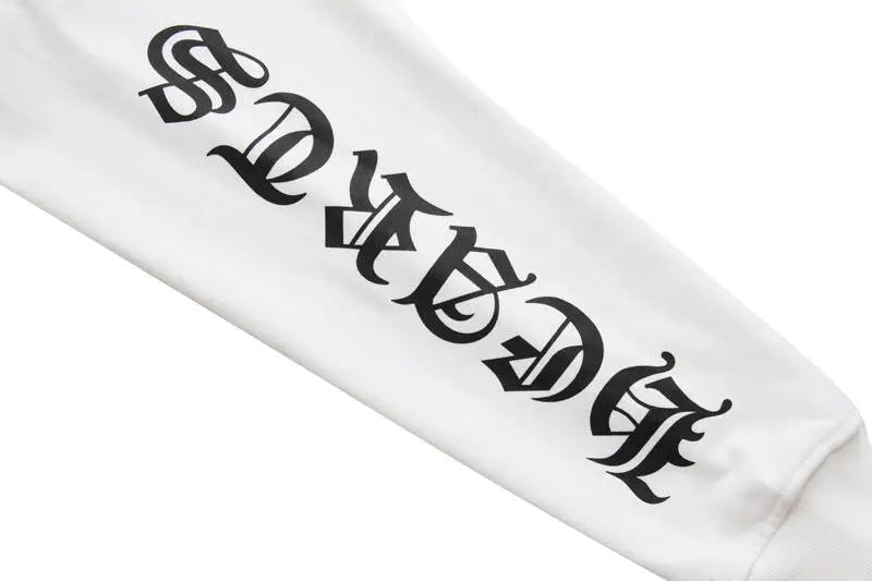 CHROME HEARTS  Horseshoe mouth Hoodie Gorilla Fits