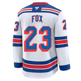 Adam Fox New York Rangers Fanatics Premium Away Jersey Gorilla Fits
