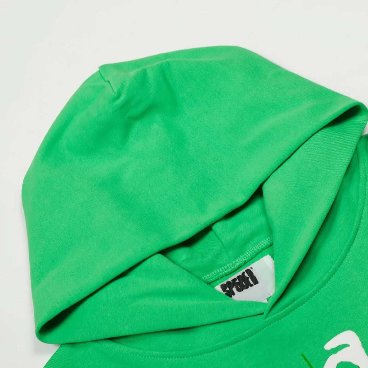 Sp5derFull Green Web Hoodie Sp5der