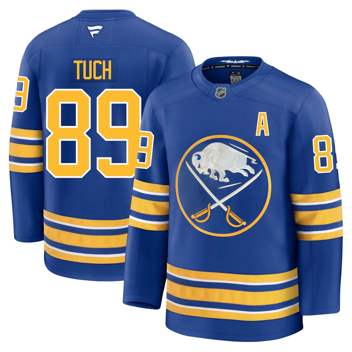 Alex Tuch Buffalo Sabres Fanatics Premium Home Jersey Gorilla Fits