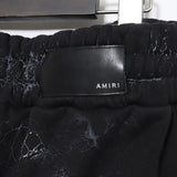 Amiri Cracked Sweatpants in White and Black Options Gorilla fits