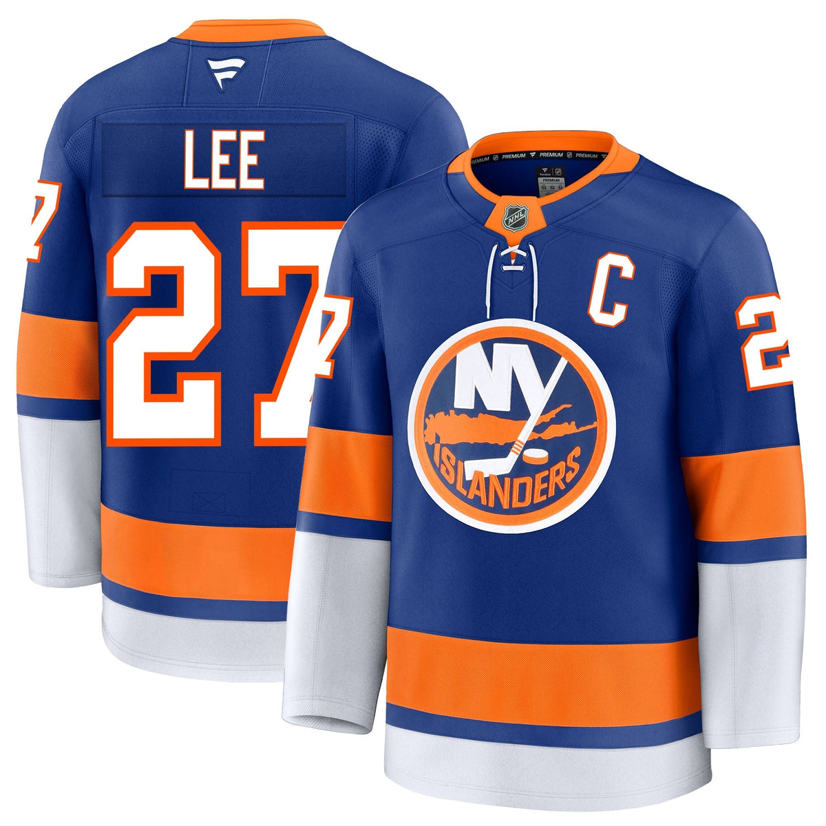 Anders Lee New York Islanders Fanatics Premium Home Jersey Gorilla Fits