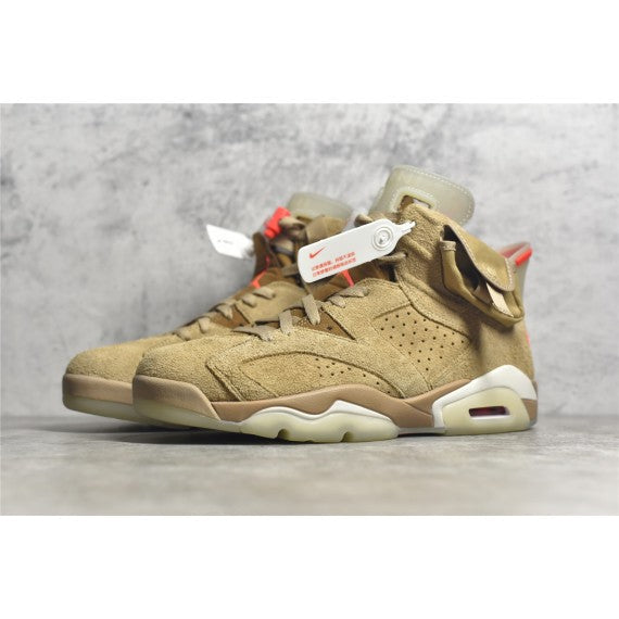Jordan 6 Retro Travis Scott British Khaki Gorilla fits