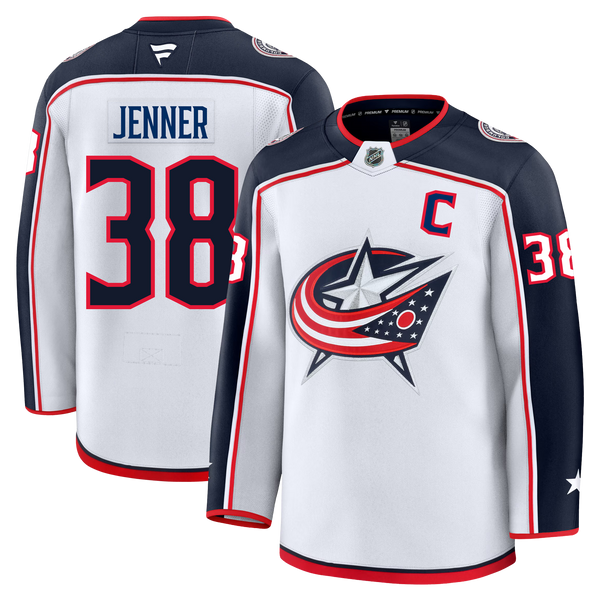 Boone Jenner Columbus Blue Jackets Fanatics Premium Away Jersey Gorilla Fits