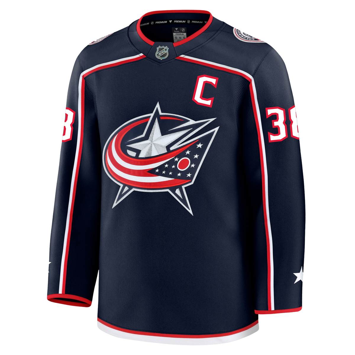 Boone Jenner Columbus Blue Jackets Fanatics Premium Home Jersey Gorilla Fits
