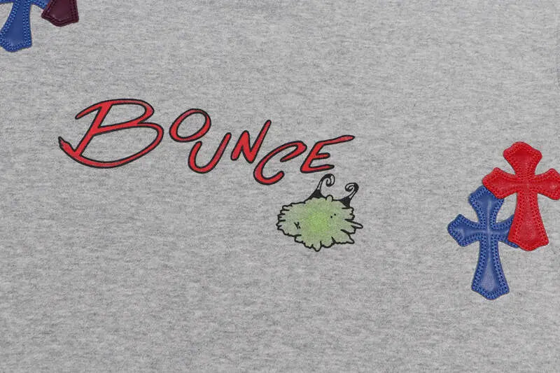 CHROME HEARTS  Cross Print Hoodie Gorilla Fits