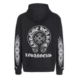 Luxury CHROME HEARTS  Horseshoe ZIP-UP Hoodie Gorilla Fits