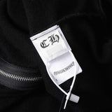 Luxury CHROME HEARTS Pink Paint ZIP-UP Hoodie Gorilla Fits