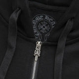 CHROME HEARTS classic Horseshoe ZIP-UP Hoodie Gorilla Fits