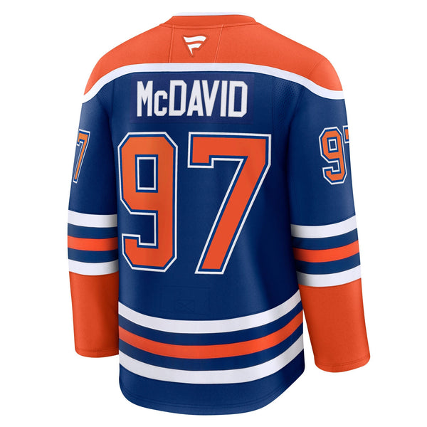 Connor McDavid Edmonton Oilers Fanatics Premium Home Jersey Gorilla Fits
