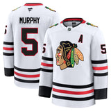 Connor Murphy Chicago Blackhawks Fanatics Premium Away Jersey Gorilla Fits