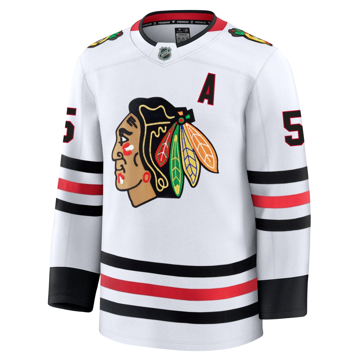 Connor Murphy Chicago Blackhawks Fanatics Premium Away Jersey Gorilla Fits
