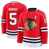 Connor Murphy Chicago Blackhawks Fanatics Premium Home Jersey Gorilla Fits