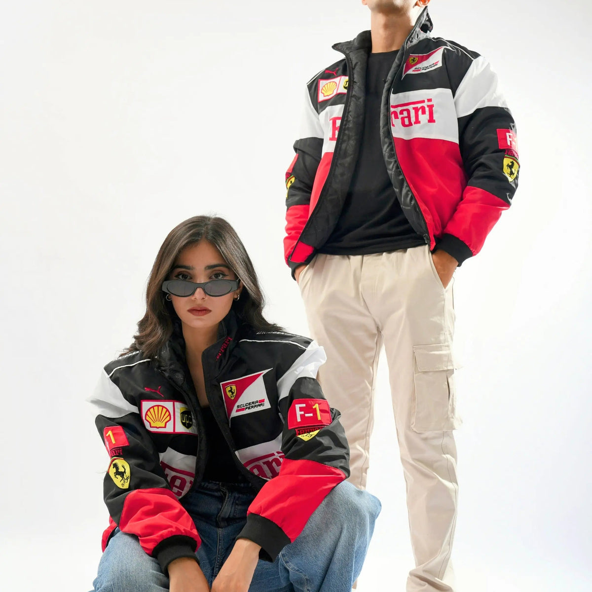 VINTAGE 90'S SCUDERIA JACKET- 3 colors Gorilla Fits