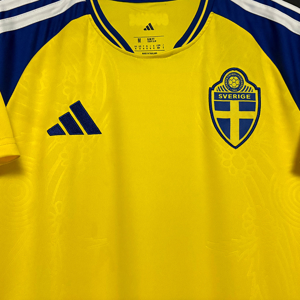 Sweden 2026 World Cup Home Jersey