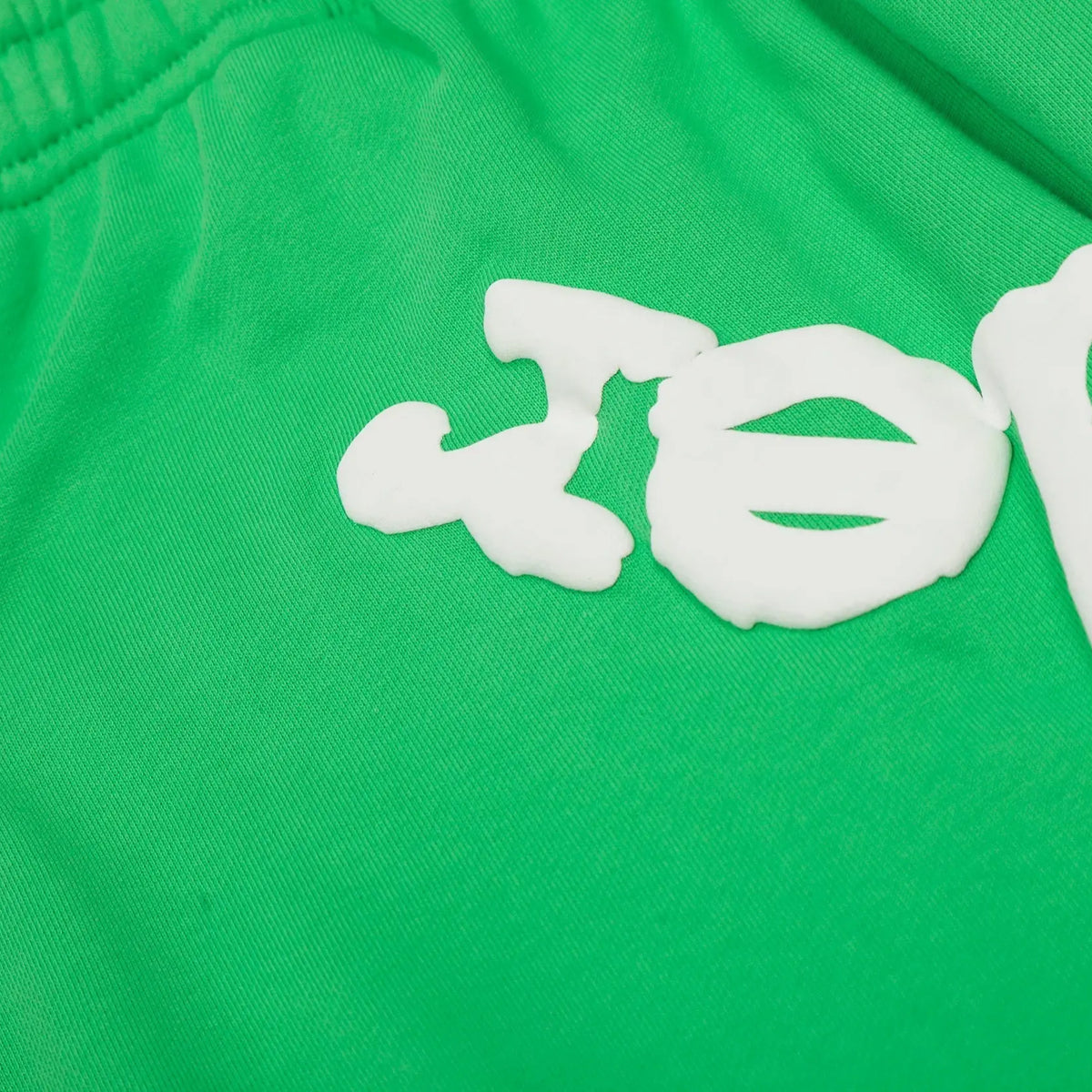 Sp5derFull Green Web Hoodie Sp5der