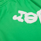 Sp5derFull Green Web Hoodie Sp5der