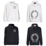 CHROME HEARTS  Horseshoe mouth Hoodie Gorilla Fits