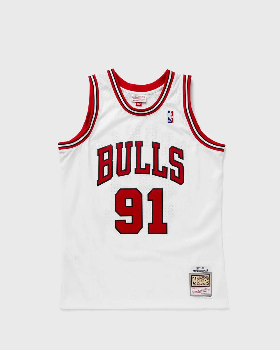 M&S NBA Swingman Jerseys for Men – Chicago Bulls 1997-98 Scottie Pippen #33 | 4 Color Options (Copy) Gorilla fits